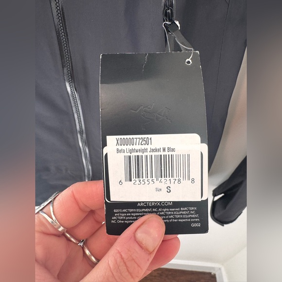 ARCTERYX NWT BETA lightweight GORE-TEX  shell MENS SMALL - Picture 12 of 16